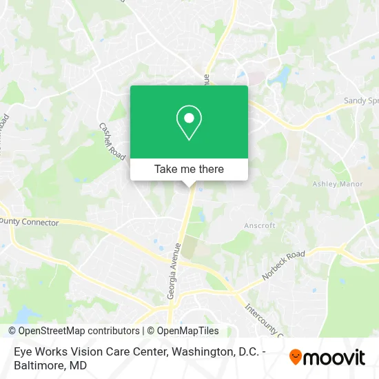Eye Works Vision Care Center map