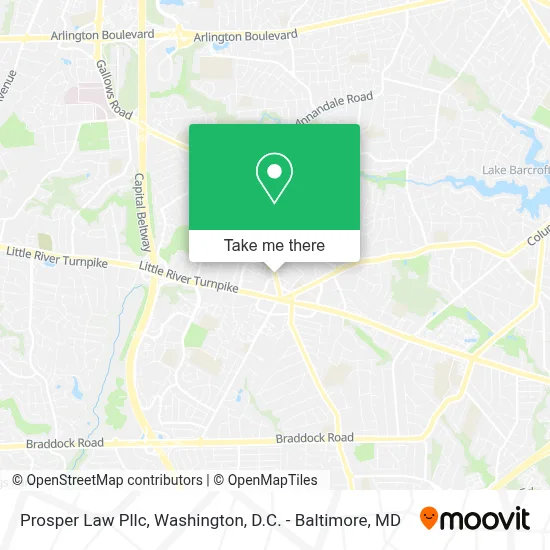 Prosper Law Pllc map