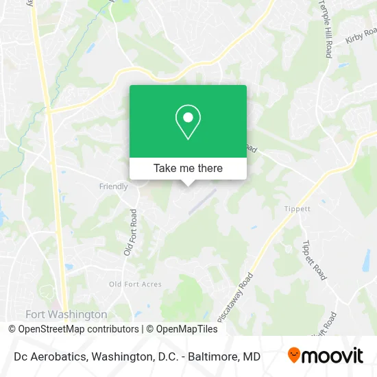 Dc Aerobatics map