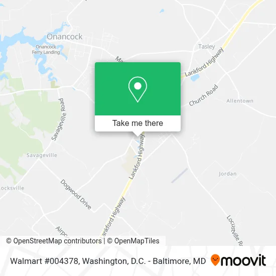 Walmart #004378 map