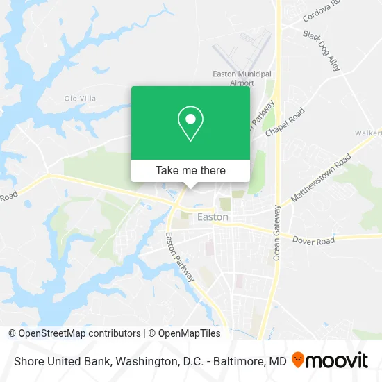 Shore United Bank map