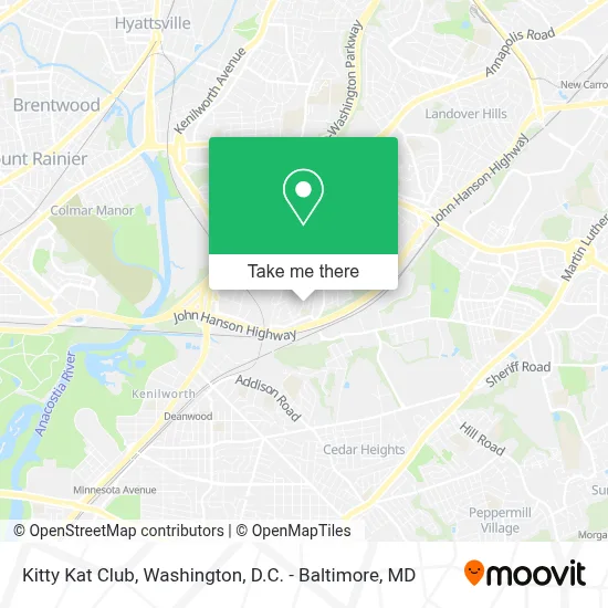 Kitty Kat Club map