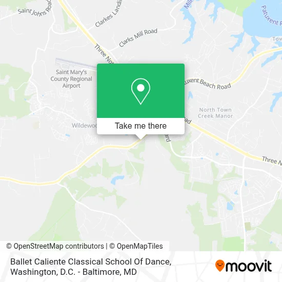Ballet Caliente Classical School Of Dance map