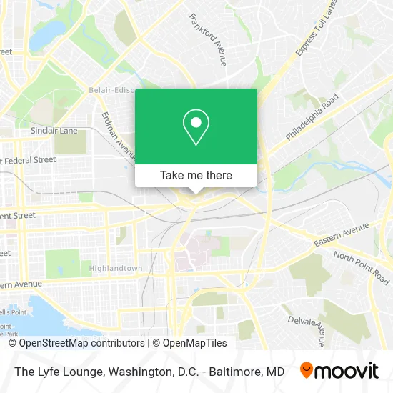 The Lyfe Lounge map