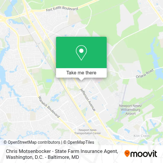 Chris Motsenbocker - State Farm Insurance Agent map