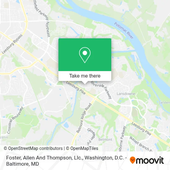 Foster, Allen And Thompson, Llc. map