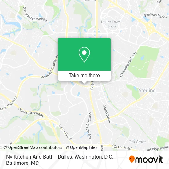 Nv Kitchen And Bath - Dulles map