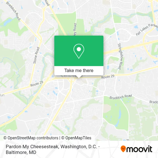 Pardon My Cheesesteak map