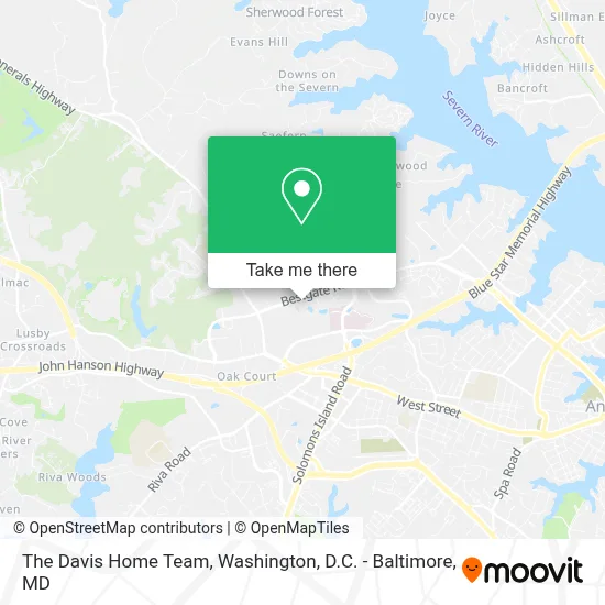 The Davis Home Team map