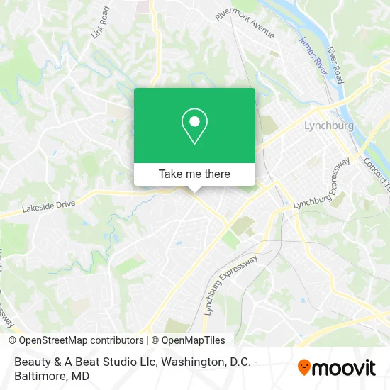 Beauty & A Beat Studio Llc map
