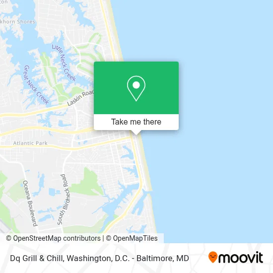 Dq Grill & Chill map