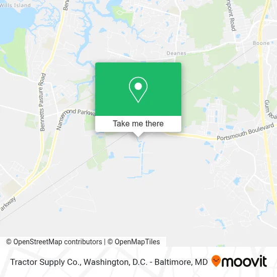 Tractor Supply Co. map