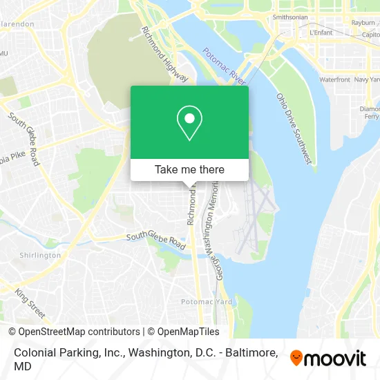 Colonial Parking, Inc. map