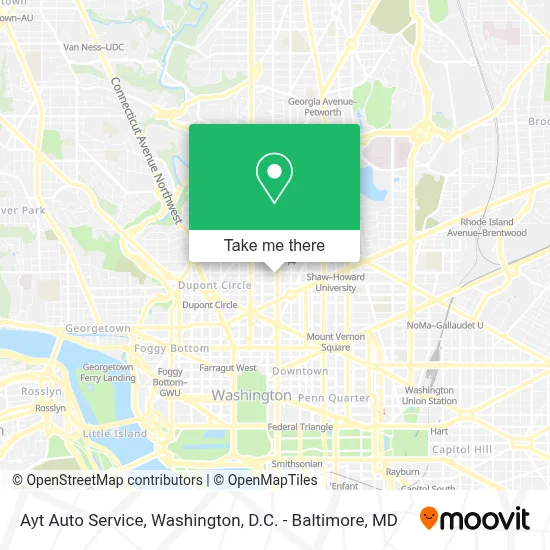 Ayt Auto Service map