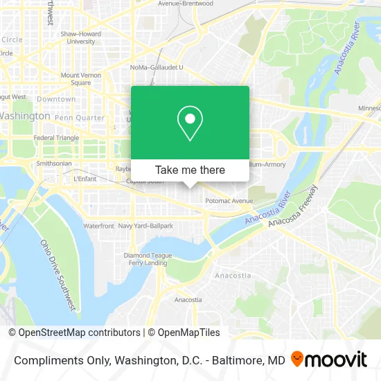 Compliments Only map