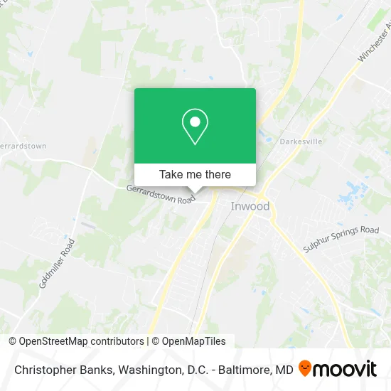 Christopher Banks map