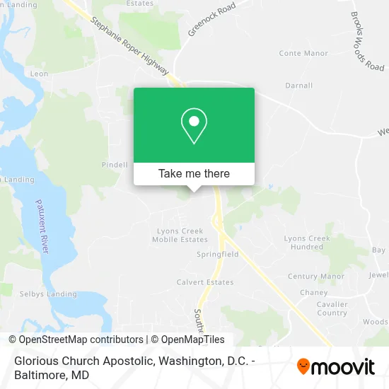 Glorious Church Apostolic map