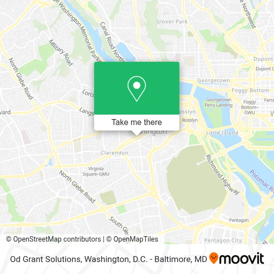 Od Grant Solutions map