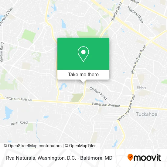 Rva Naturals map