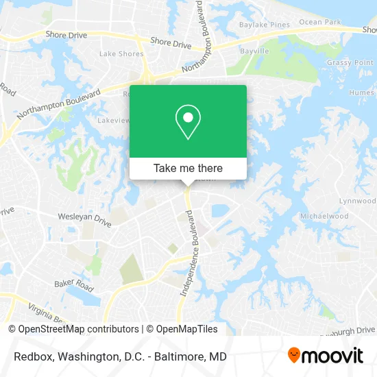 Redbox map