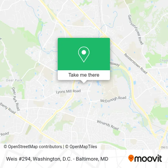 Weis #294 map