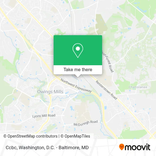 Ccbc map