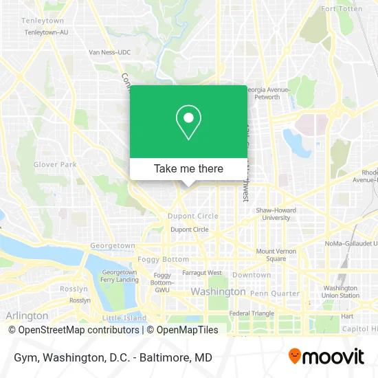 Gym map