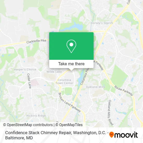 Confidence Stack Chimney Repair map