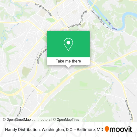Handy Distribution map