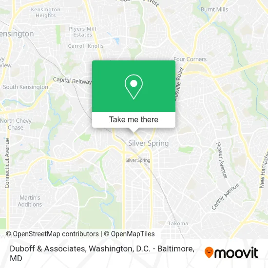 Duboff & Associates map