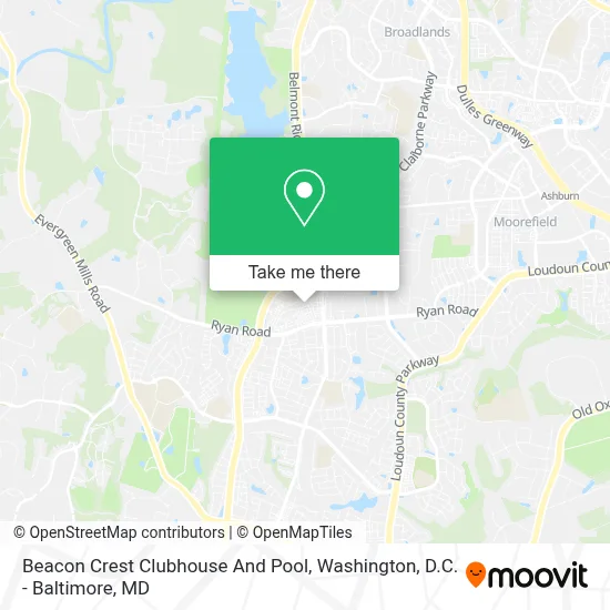 Beacon Crest Clubhouse And Pool map