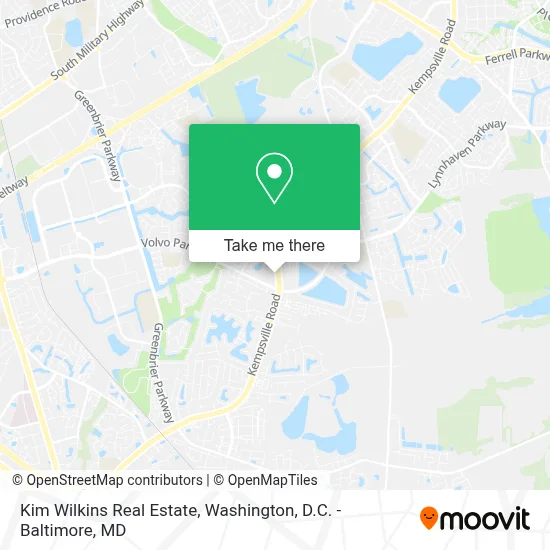 Kim Wilkins Real Estate map