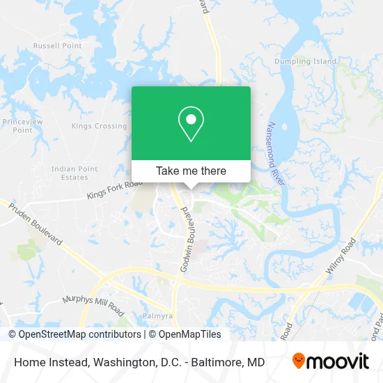 Home Instead map