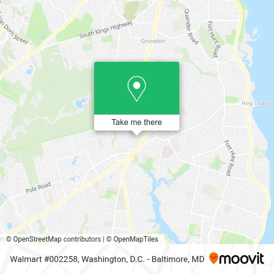 Walmart #002258 map