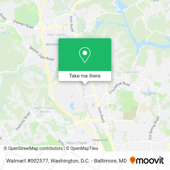 Walmart #002577 map
