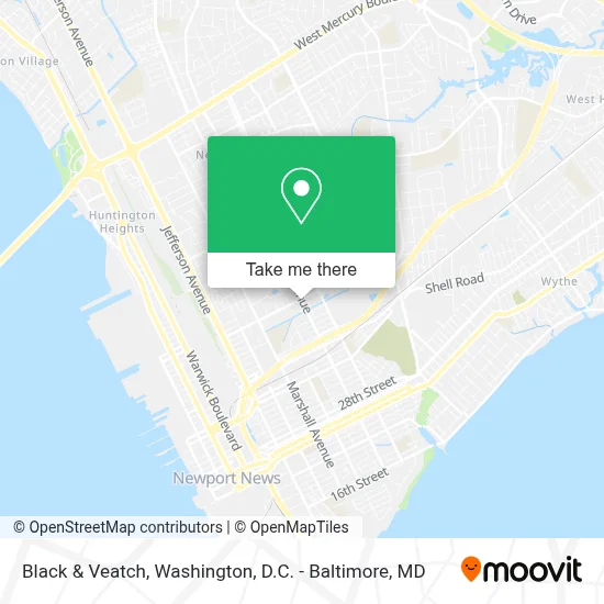 Black & Veatch map