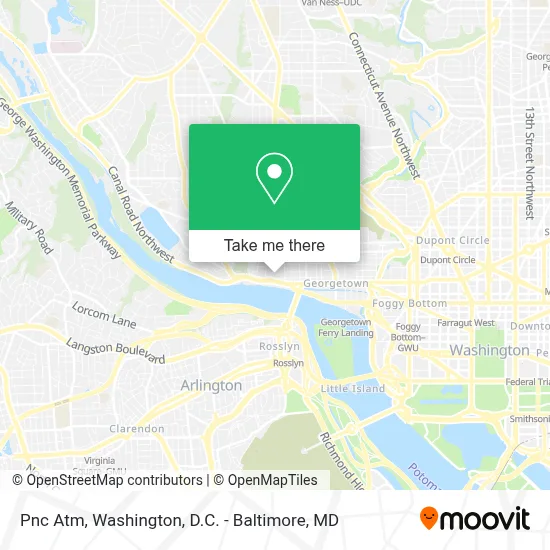 Pnc Atm map