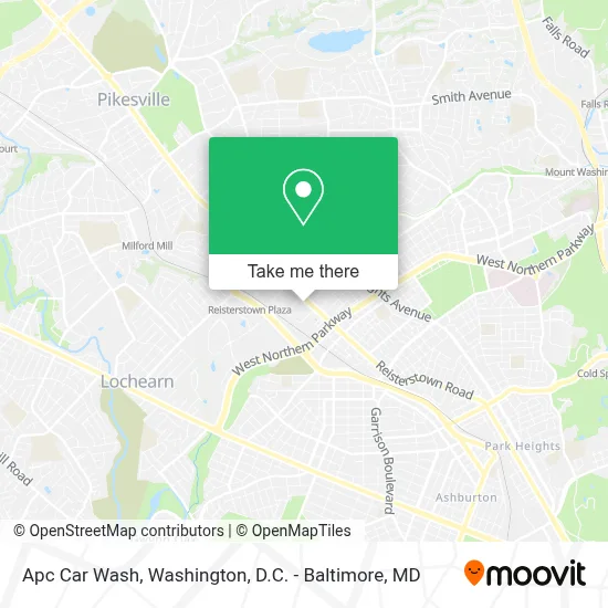 Apc Car Wash map