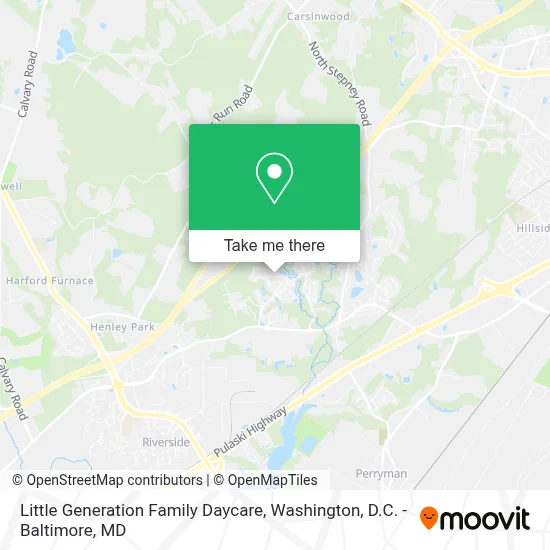 Little Generation Family Daycare map
