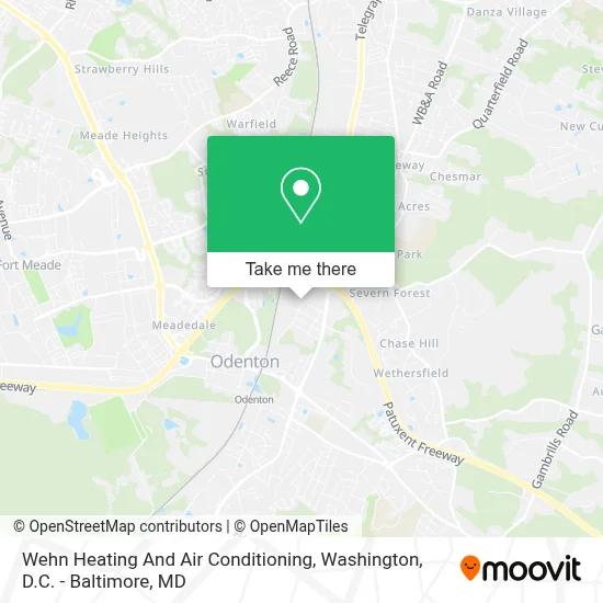 Wehn Heating And Air Conditioning map