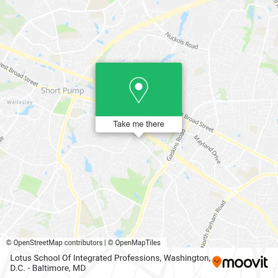 Lotus School Of Integrated Professions map