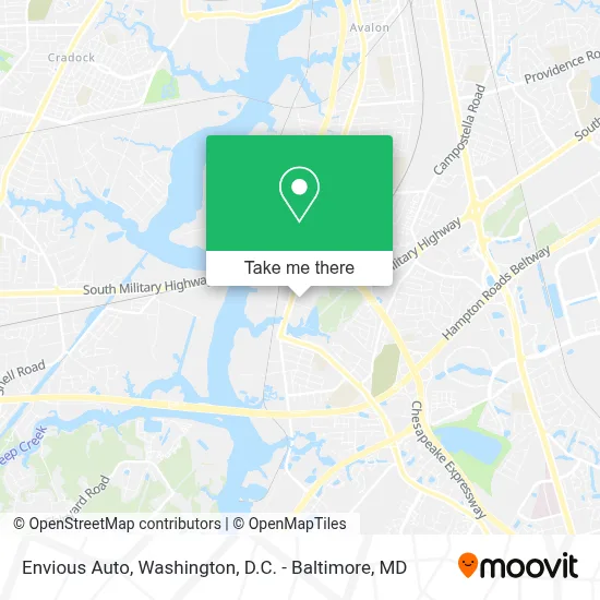 Envious Auto map
