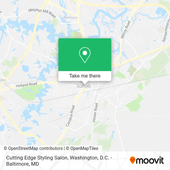 Cutting Edge Styling Salon map