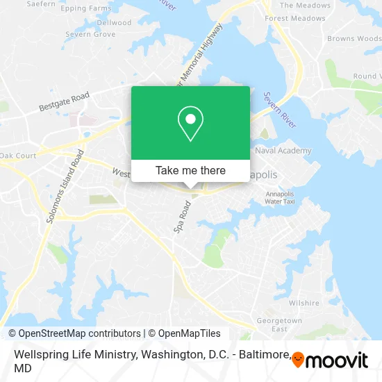 Wellspring Life Ministry map