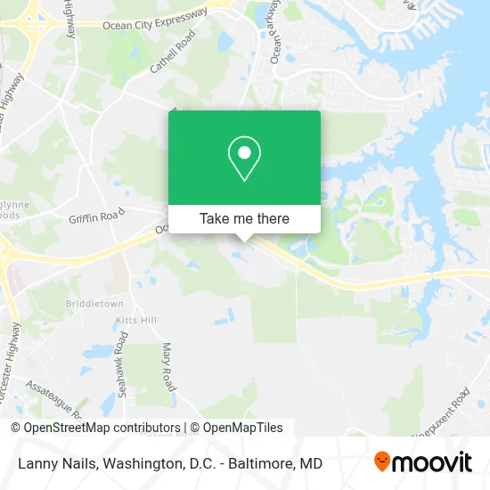 Lanny Nails map