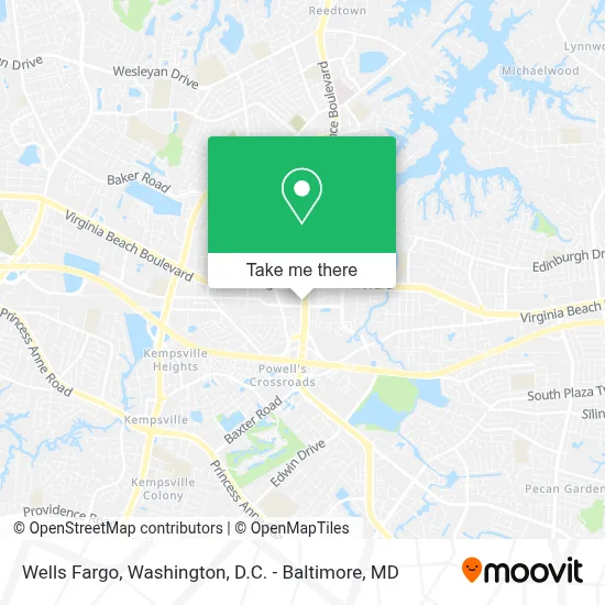 Wells Fargo map