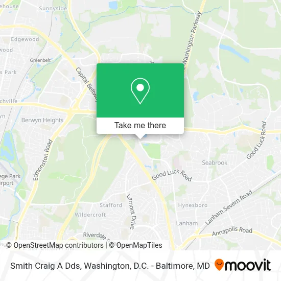 Smith Craig A Dds map