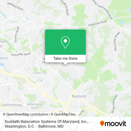 Suddath Relocation Systems Of Maryland, Inc. map