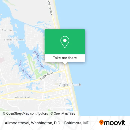 Allmodstravel map