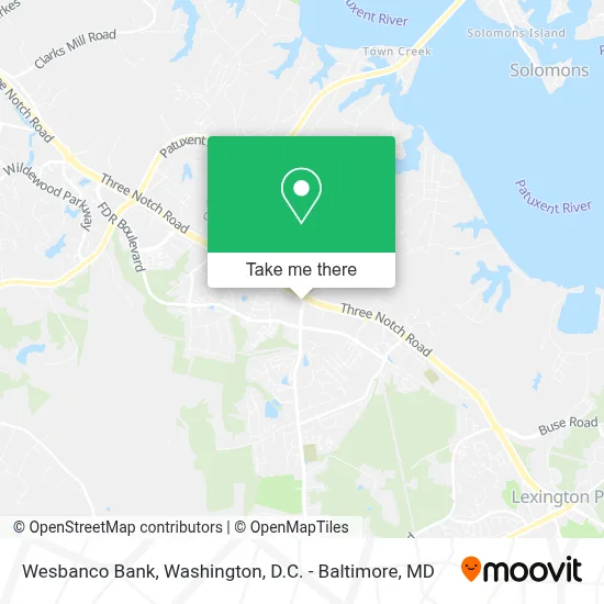 Wesbanco Bank map